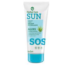 Herbal Care Sun SOS Roślinny kojący balsam myjący po opalaniu ALOES z wodą termalną (200 ml)