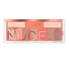 Catrice The Coral Nude paleta cieni do powiek 010 Peach Passion (9.5 g)