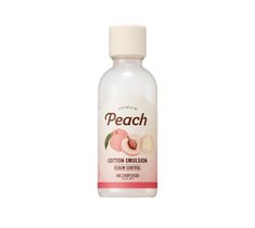 Skinfood Premium Peach Cotton Emulsion – brzoskwiniowa emulsja nawilżająca do twarzy (160 ml)