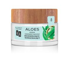 AA Aloes 100% aloe vera extract krem dzienno-nocny regenerująco-wzmacniający (50 ml)