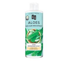 AA Aloes 100% aloe vera extract tonik regenerująco-kojący (400 ml)