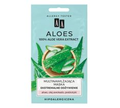 AA Aloes Multinawilżająca maska ekstremalne odżywienie (2 x 4 ml)