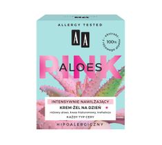 AA Aloes Pink krem intensywnie nawilżający żelowy na dzień (50 ml)