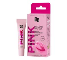 AA Aloes Pink multinawilżający balsam do ust Glossy Pink (10 g)