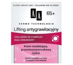 AA Dermo Technology Anti-gravitational Lifting Day Cream 65+ modelująco-przeciwzmarszkowy krem na dzień 50ml