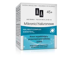 AA Dermo Technology Hyaluronic Microns Day Cream 45+ wypełniająco-przeciwzmarszkowy krem na dzień 50ml
