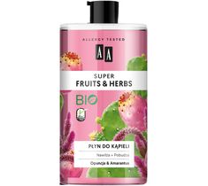 AA – Fruit&Herbs płyn do kąpieli opuncja+amarantus (750 ml)
