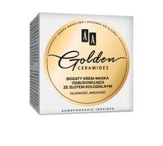 AA Golden Ceramides Krem-maska do cery dojrzałej odbudowująca ze złotem koloidalnym 50 ml