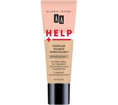 AA – Help podkład do twarzy kojąco-nawilżający 02 Nude (30 ml)