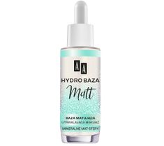 AA Hydro Baza Matt baza matująca utrwalająca makijaż (30 ml)