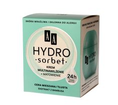 AA Hydro Sorbet krem multinawilżenie + matowienie do cery mieszanej i tłustej 50 ml