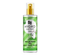 AA – Hydro Sorbet żel do ciała twarzy i włosów w atomizerze 96% aloesu (200 ml)