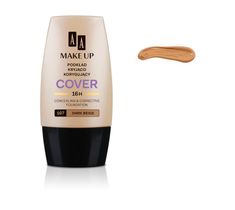 AA Make Up Cover Foundation podkład kryjąco korygujący 107 Dark Beige 30ml