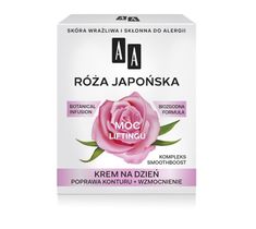 AA Moc roślin Róża japońska krem na dzień skóra wrażliwa 60+ 50 ml