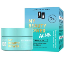 AA My Beauty Power Acne krem korygująco-matujący na dzień (50 ml)