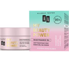 AA My Beauty Power Niacynamid 5% Antyoksydacyjny krem-żel na dzień (50 ml)