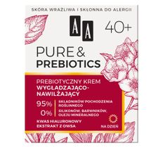 AA Pure&Prebiotics 40+ prebiotyczny krem wygłądzająco-nawilżający na dzień (50 ml)