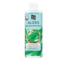 AA  Aloes 100% nawilżająca woda micelarna (400 ml)