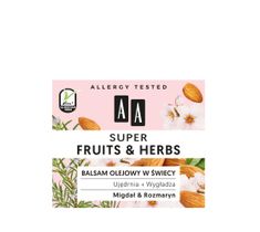 AA – Super Fruits&Herbs balsam olejowy w świecy Migdał & Rozmaryn (50 g)