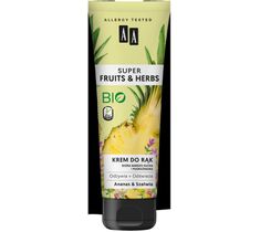 AA Super Fruits & Herbs – krem do rąk ananas&szałwia (100 ml)