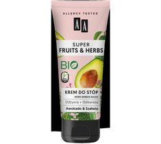 AA Super Fruits & Herbs – krem do stóp awokado&szałwia (75 ml)