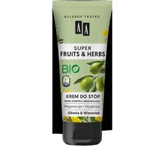 AA Super Fruits & Herbs – krem do stóp oliwka&wiesiołek (75 ml)