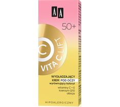 AA Vita C Lift 50+ Wygładzający Krem pod oczy wyrównujący koloryt (15 ml)
