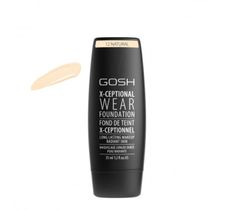 Gosh X-Ceptional Wear Foundation Long Lasting Makeup (długotrwały podkład do twarzy 12 Natural 35 ml)