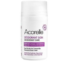 Acorelle Dezodorant w kulce dla skóry wrażliwej Ałun i Woda Rumiankowa (50 ml)