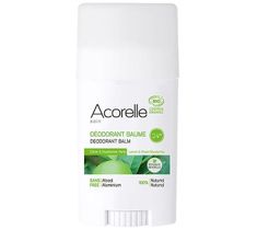 Acorelle Organiczny dezodorant w sztyfcie Cytryna i Zielona Mandarynka (40 g)