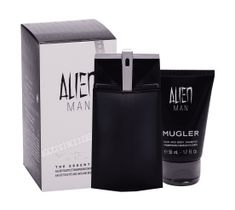 Mugler Alien Man – zestaw woda toaletowa spray (100 ml) + żel pod prysznic (50 ml)