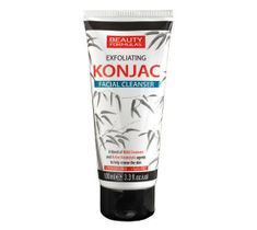 Beauty Formulas – Konjac Facial Cleanser złuszczający żel oczyszczający do twarzy (100 ml)