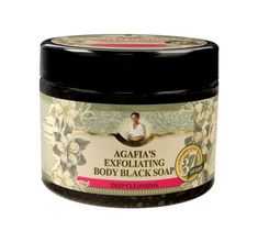 Agafia mydło czarne do ciała oczyszczająco - złuszczające (300 ml)