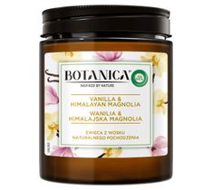 Air Wick Botanica świeca z wosku naturalnego pochodzenia Wanilia & Himalajska Magnolia (205 g)