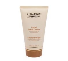 Albatros Dead Sea Facial Scrub Cream krem peelingujący do twarzy z minerałami z Morza Martwego (125 ml)