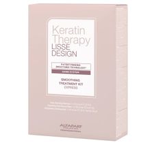 Alfaparf Keratin Therapy Lisse Design Smoothing Treatment Kit zestaw do keratynowego prostowania włosów