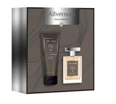 Allvernum – Men Zestaw prezentowy Tobacco & Amber woda perfumowana 100ml+żel pod prysznic 200ml (1 szt.)