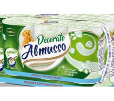 Almusso Decorato zielony papier toaletowy (6 szt.)