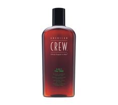 American Crew 3in1 Tea Tree Shampoo Conditioner And Body Wash szampon, odżywka i żel do kąpieli Drzewo Herbaciane 450ml