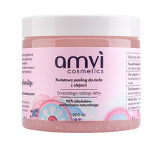 Amvi Cosmetics Kwiatowy peeling do ciała z olejami (200 ml)