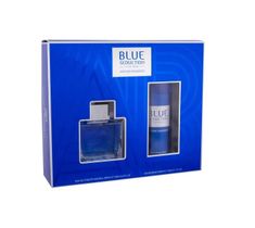 Antonio Banderas Blue Seduction For Men zestaw woda toaletowa spray 100ml + dezodorant spray 150ml