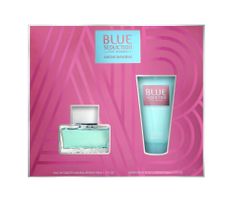 Antonio Banderas Blue Seduction For Woman zestaw prezentowy woda toaletowa spray 50 ml + balsam do ciała 50 ml