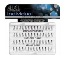 Ardell Individual Knot-Free zestaw 56 kępek rzęs Medium Black