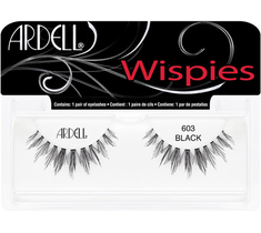 Ardell Set Wispies 603 1 para sztucznych rzęs Black + Duo Adhesive klej do rzęs (1 g)