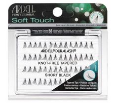 Ardell Soft Touch Knot-Free kępki rzęs Short Black (56 szt.)