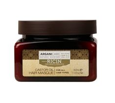 Arganicare Castor Oil maska stymulująca porost włosów 350ml