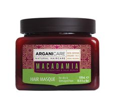 Arganicare Macadamia nawilżająca maska do suchych i zniszczonych włosów 500ml
