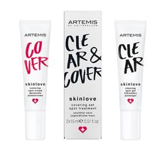 Artemis Skinlove Covering Set Spot Treatment żel punktowy i korektor maskujący niedoskonałości (2x15 ml)