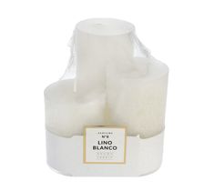 Artman Glass Classic Perfume - świeca zapachowa nr 8 Lino Blanco (3 szt.)