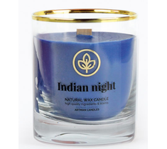 ARTMAN Organic świeca zapachowa z drewnianym knotem Indian Night (1 szt.)